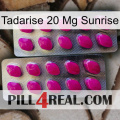 Tadarise 20 Mg Sunrise 10